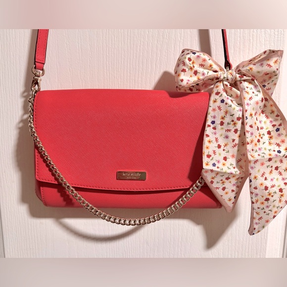 Kate Spade Pink Leather Crossbody bag MSRP $229 - EUC - Picture 15 of 16